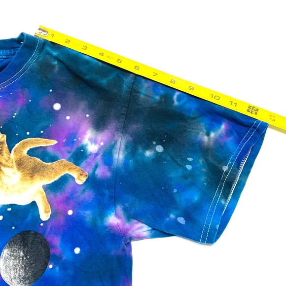 DOM Cats Graphic Tie Dye T-shirt Size L - Picture 4 of 7